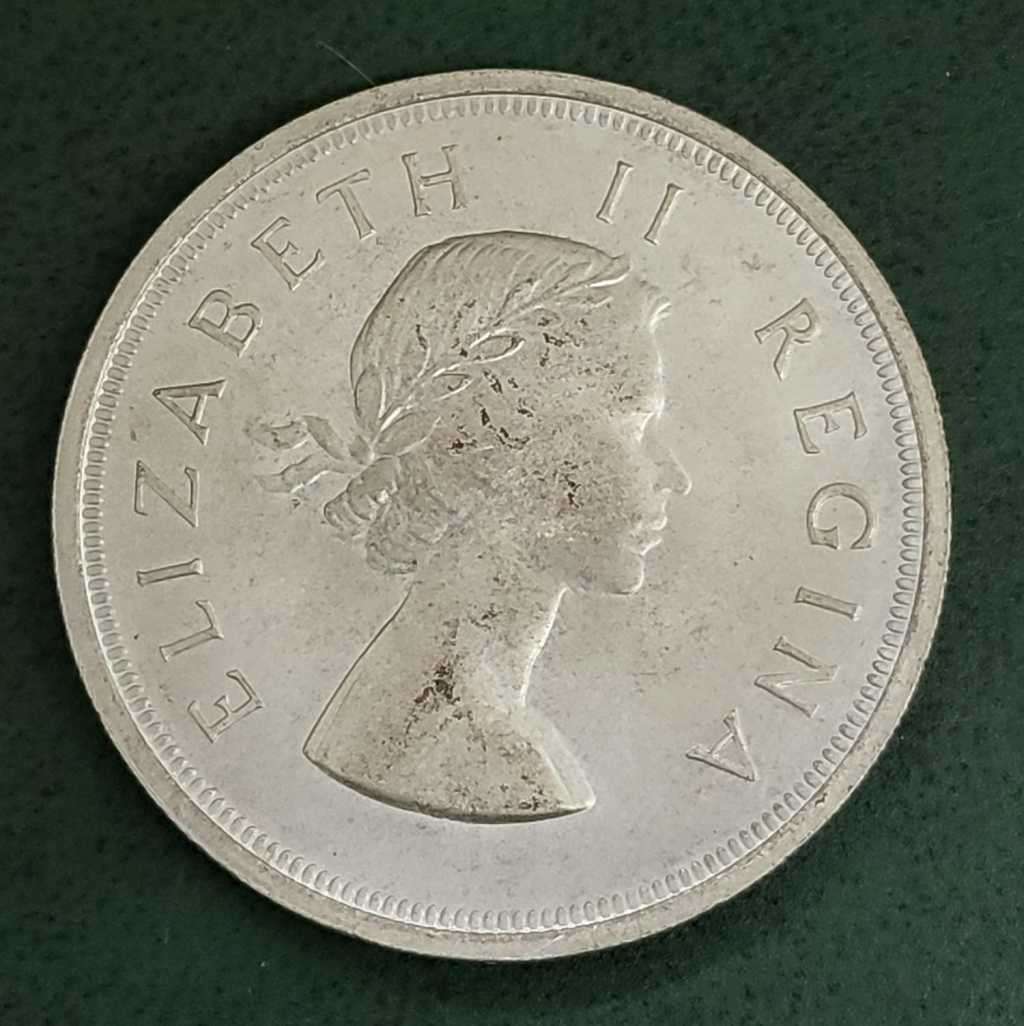 Union 5 Shillings 1956