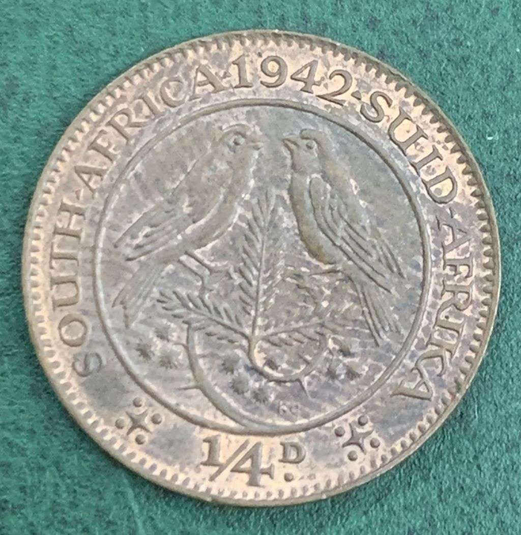 Union 1/4 Penny 1942