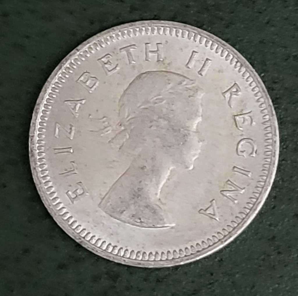 Union Threepence 1956