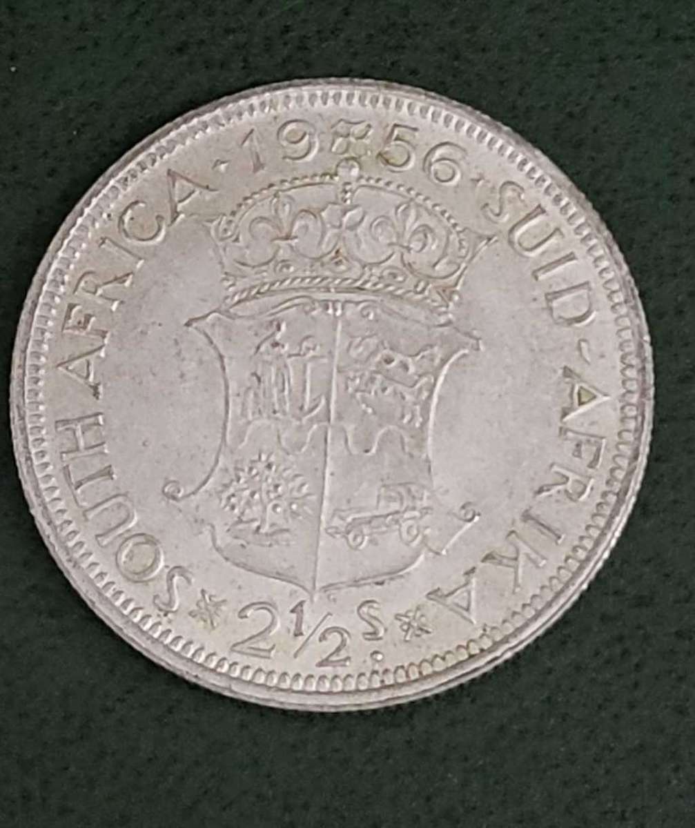 Union 2,5 Shillings 1956 - Nice condition
