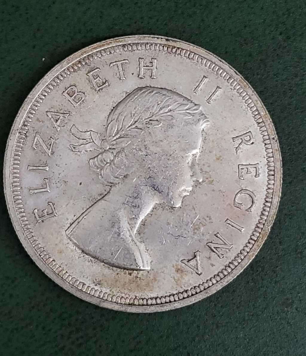 Union 5 Shillings 1955