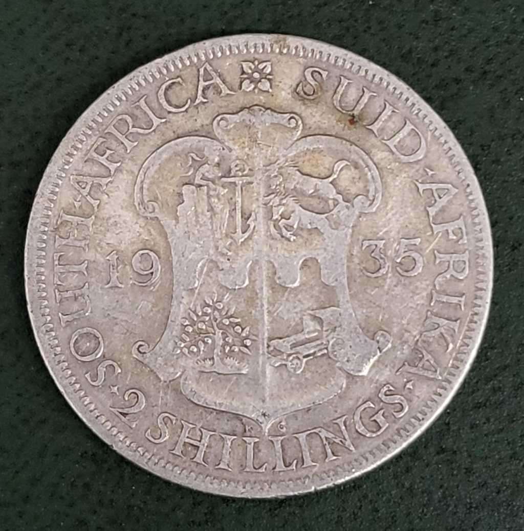 Union 2 Shillings 1935