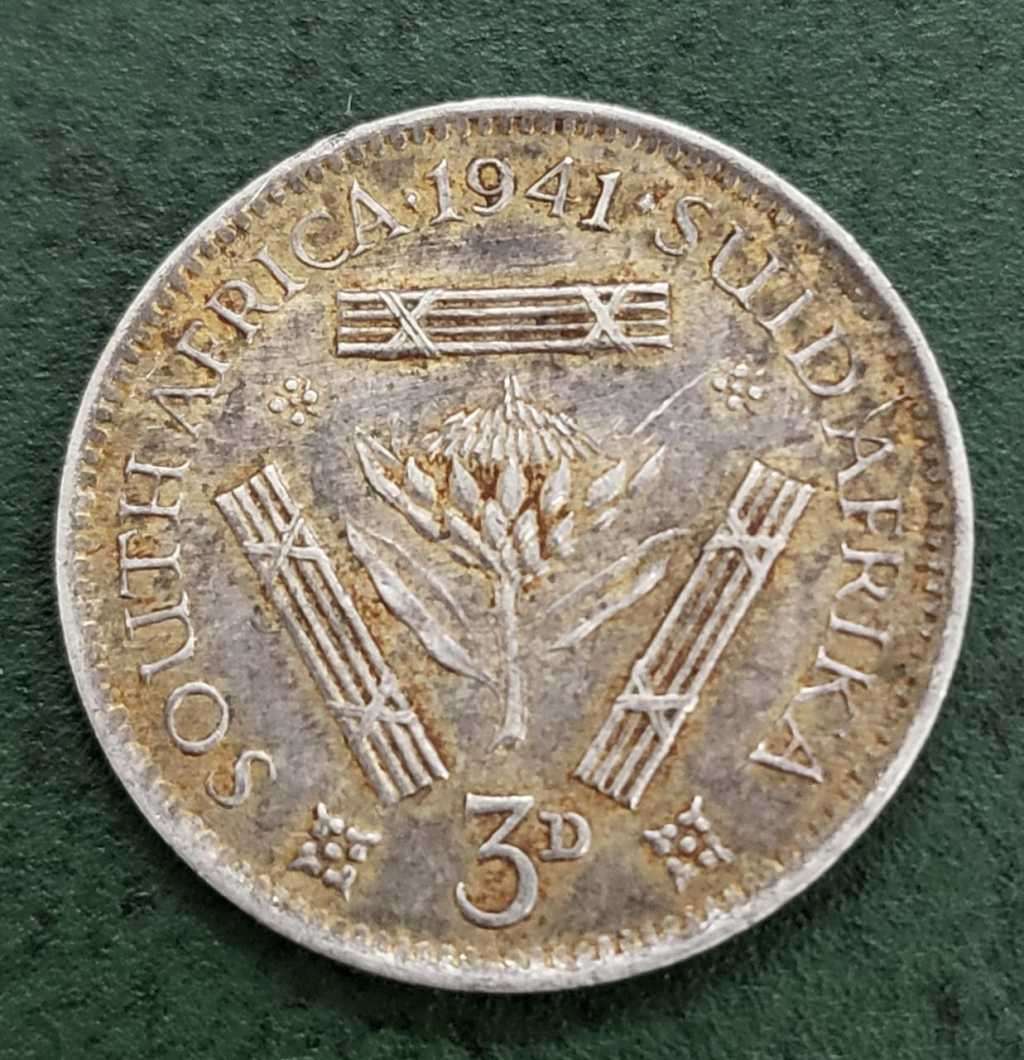 Union Threepence 1941 - Beautiful condition