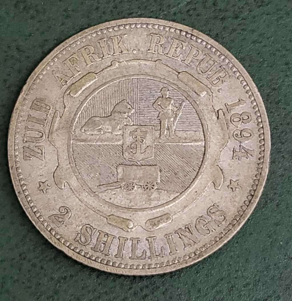 ZAR 2 Shillings 1894