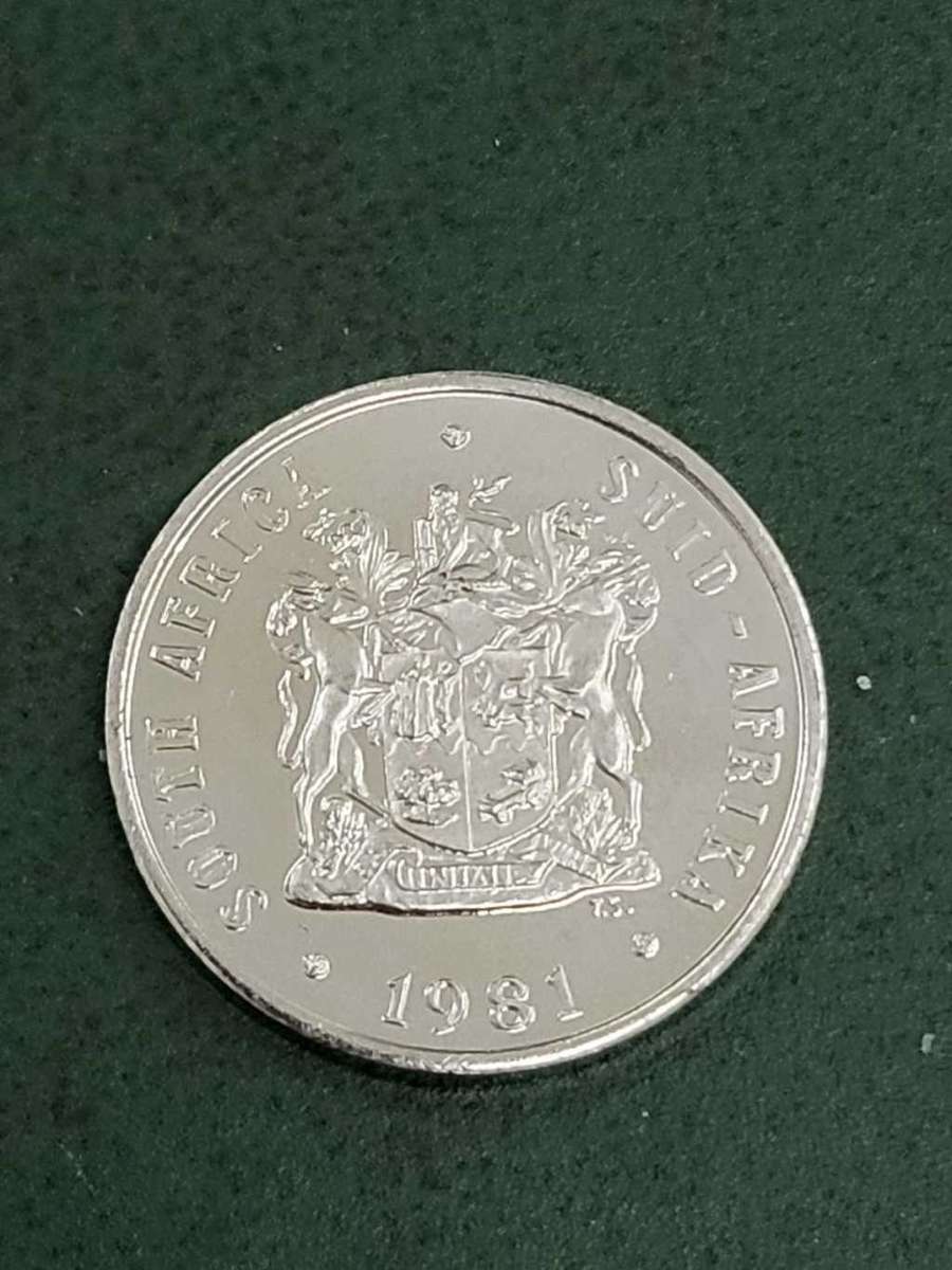 RSA 1981 Proof 20 Cent