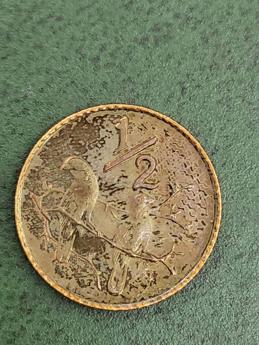 RSA 1979 Proof 1/2 Cent