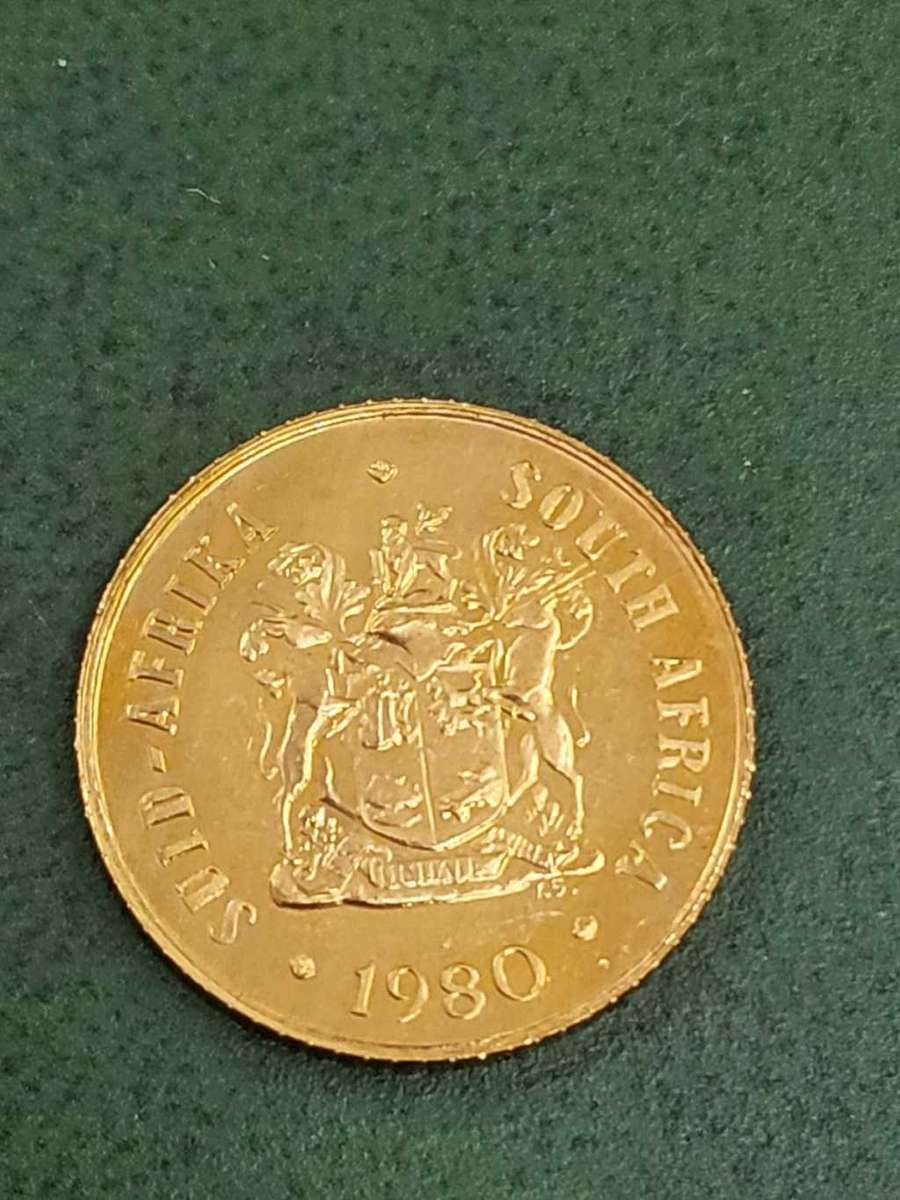 RSA 1980 Proof 1 Cent