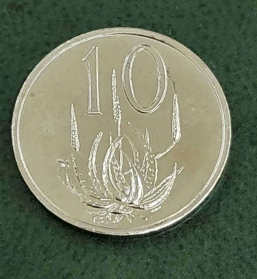 RSA 1976 Proof 10 Cent
