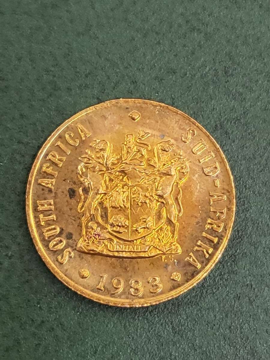 RSA 1983 Proof 1/2 Cent