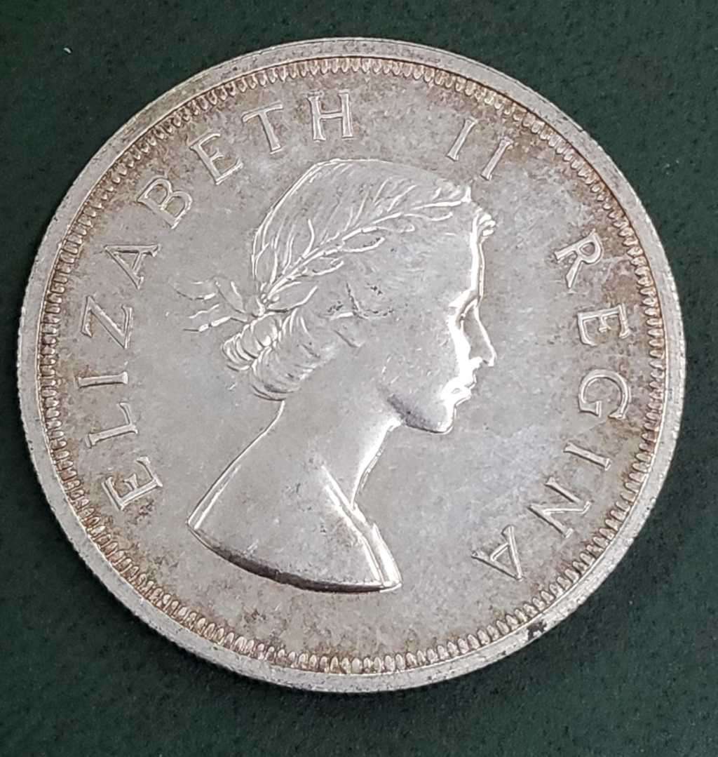 Union 5 Shillings 1957 - PROOF