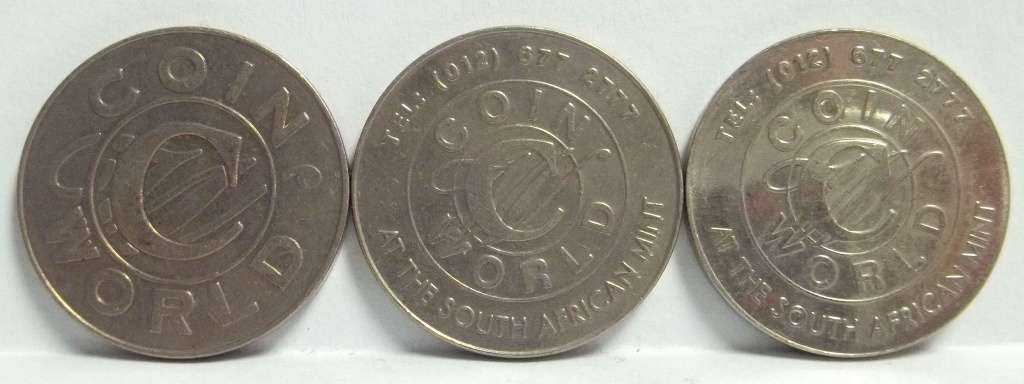 Coin World advertising token 2000/2001/2003