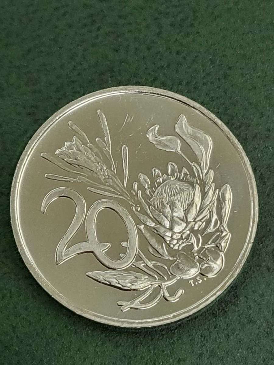 RSA 20 Cent 1982 Proof