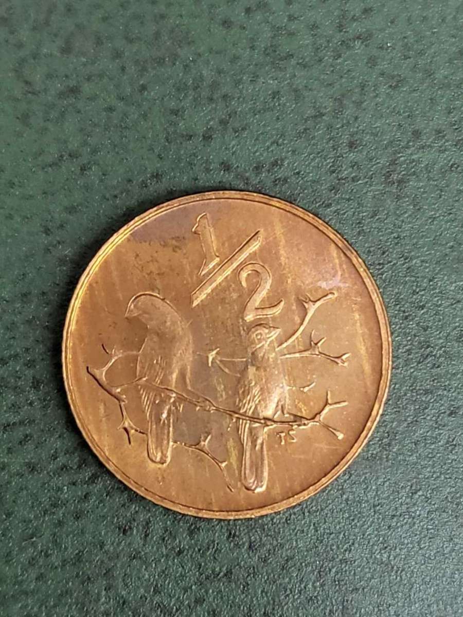 RSA Proof 1/2 Cent 1978
