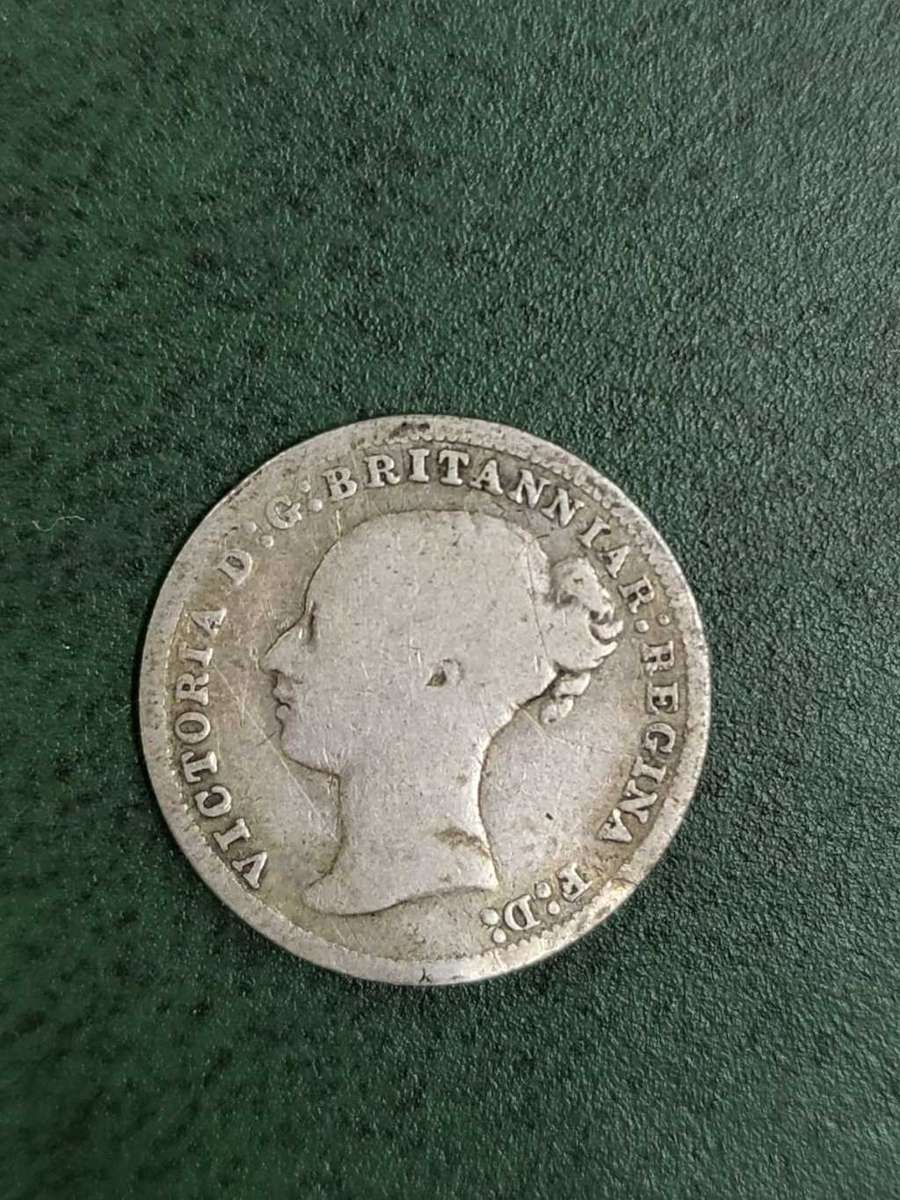 Britain Threepence 1876