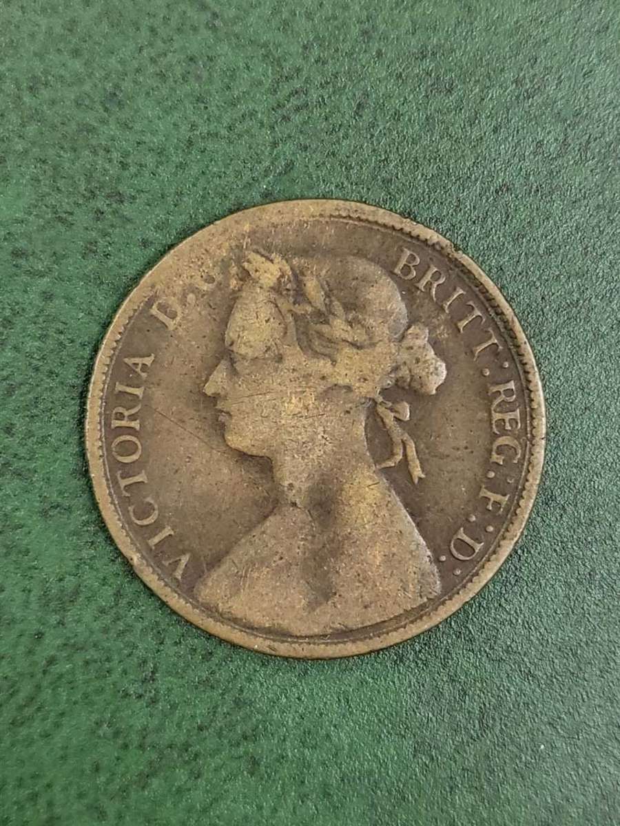 Britain Half Penny 1876
