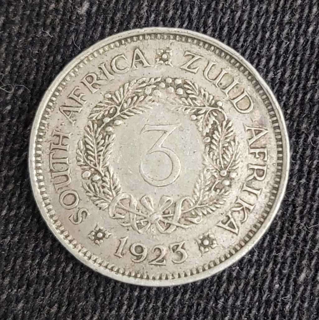 Union Threepence 1923 - Nice condition