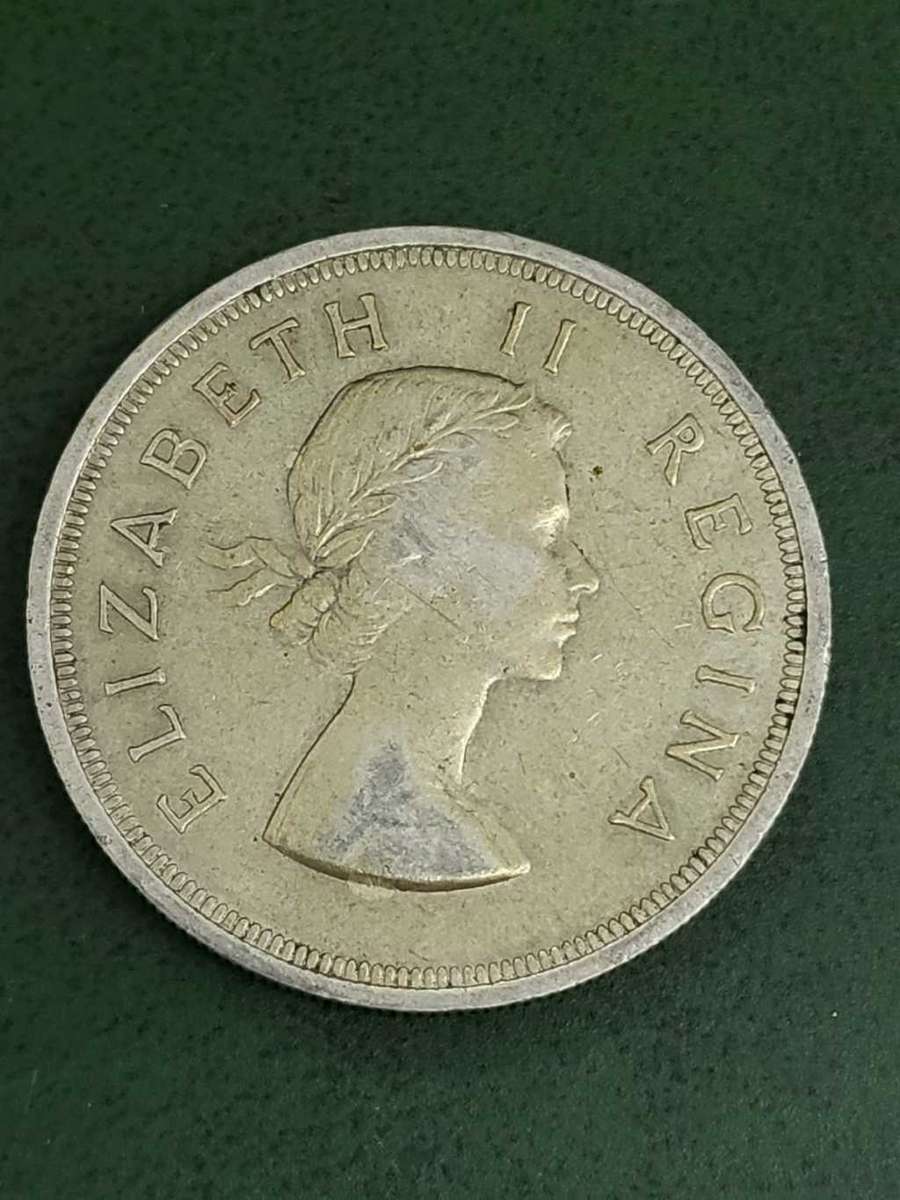 Union 5 Shillings 1954
