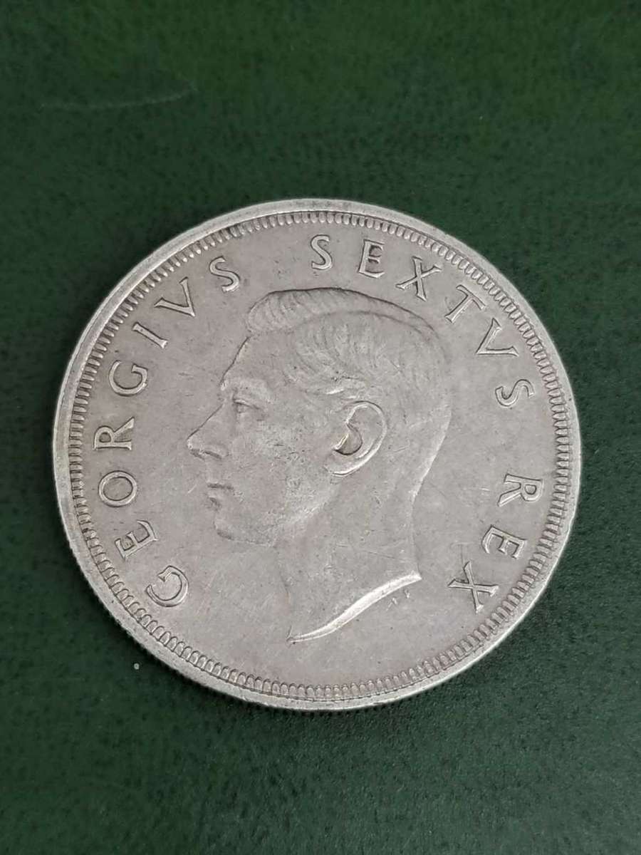 Union 5 Shillings 1950 - Nice condition