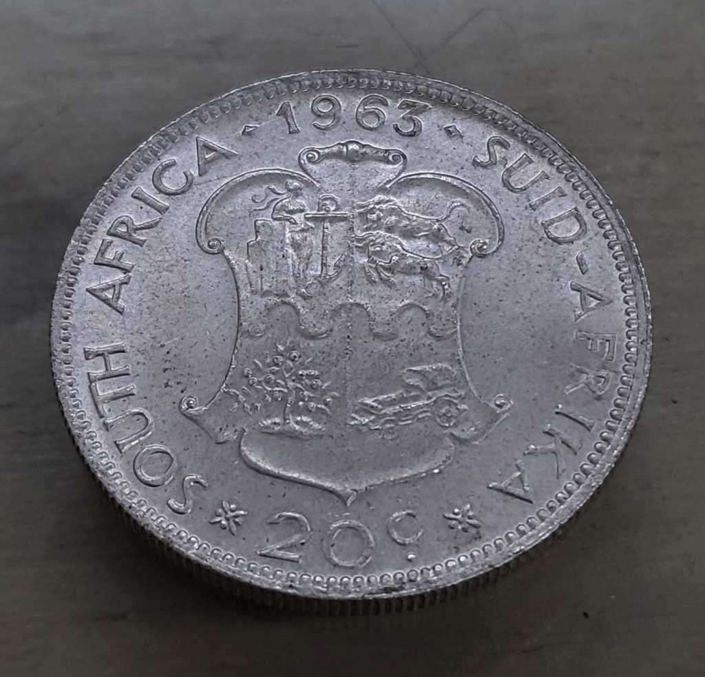 RSA 20 Cent 1963