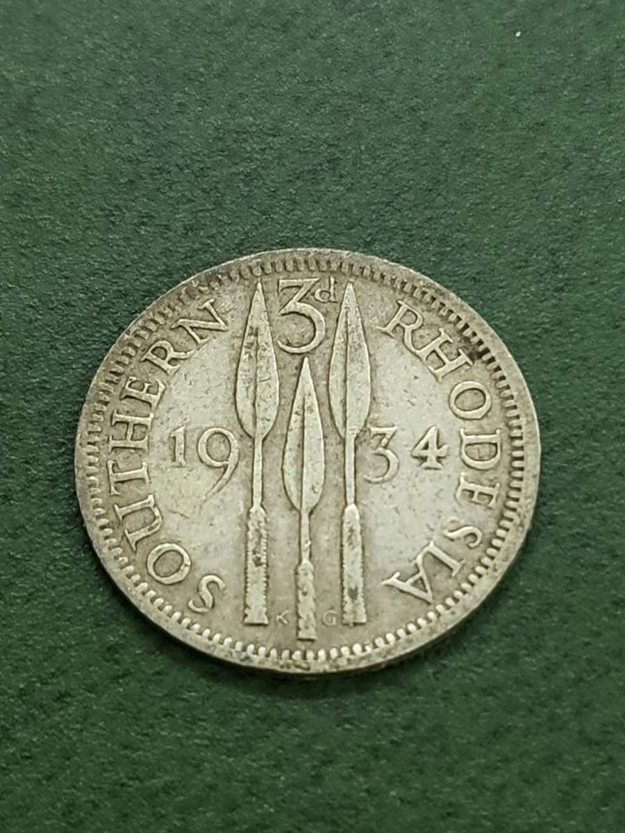 Southern Rhodesia Threepence 1934