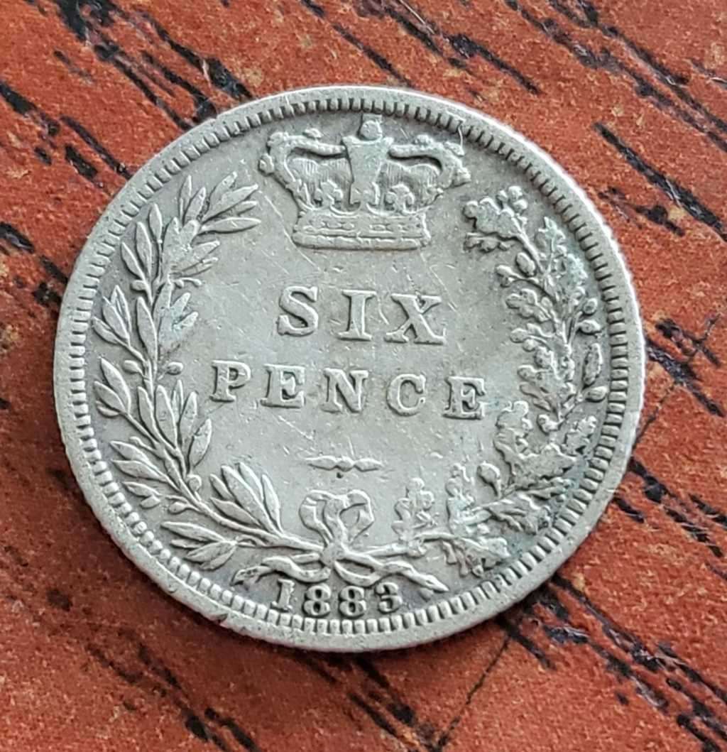 Britain Sixpence 1883