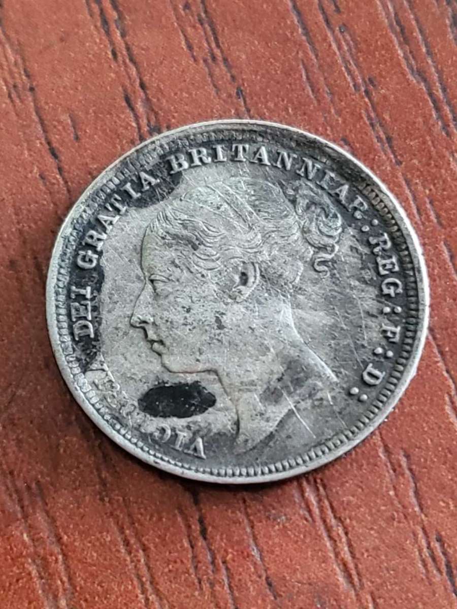 Britain Sixpence 1886