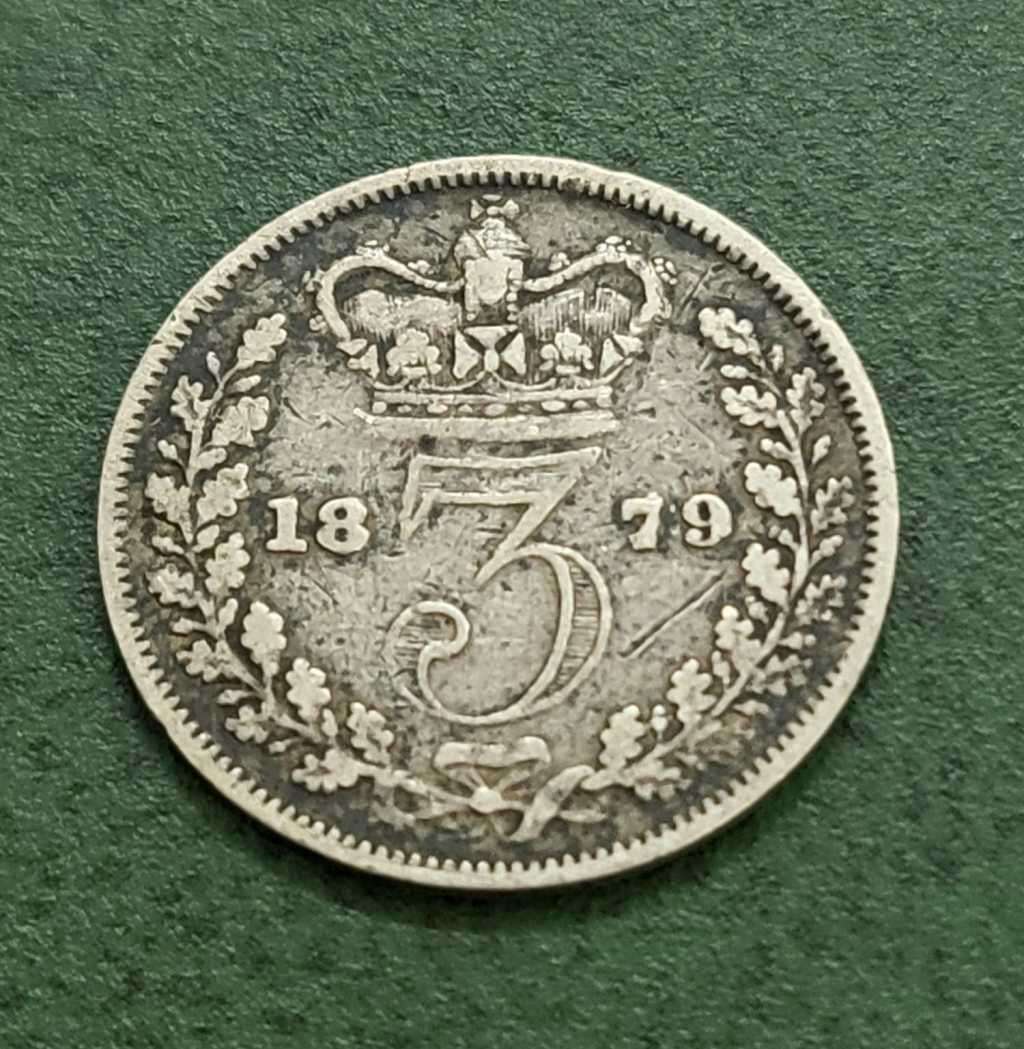 Britain Threepence 1879