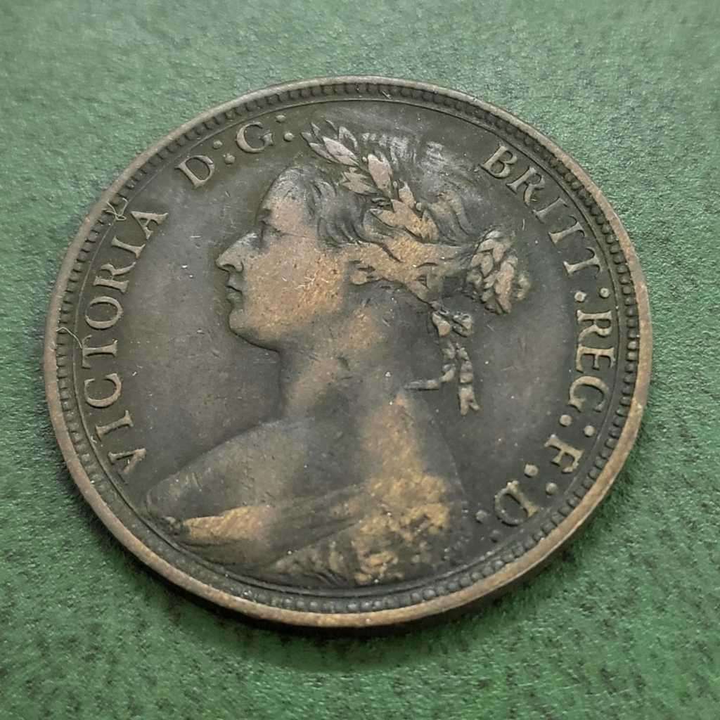 UK 1/2 Penny 1880