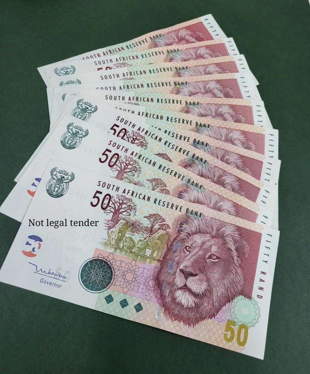 SA 50 Rand Mid to Late 2000's(Mboweni 2nd Issue) - EF Condition