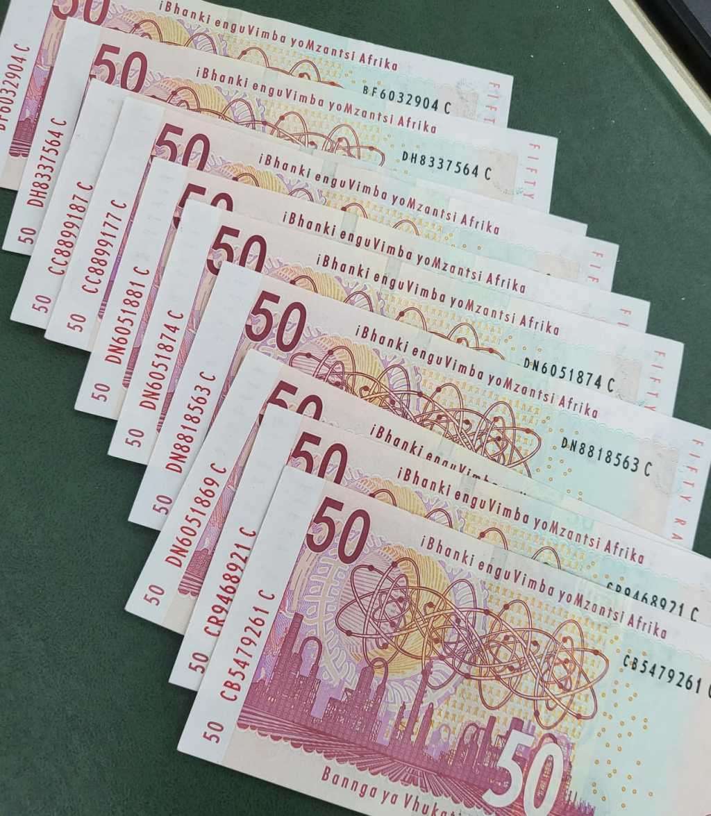 SA 50 Rand Mid to Late 2000's(Mboweni 2nd Issue) - EF Condition