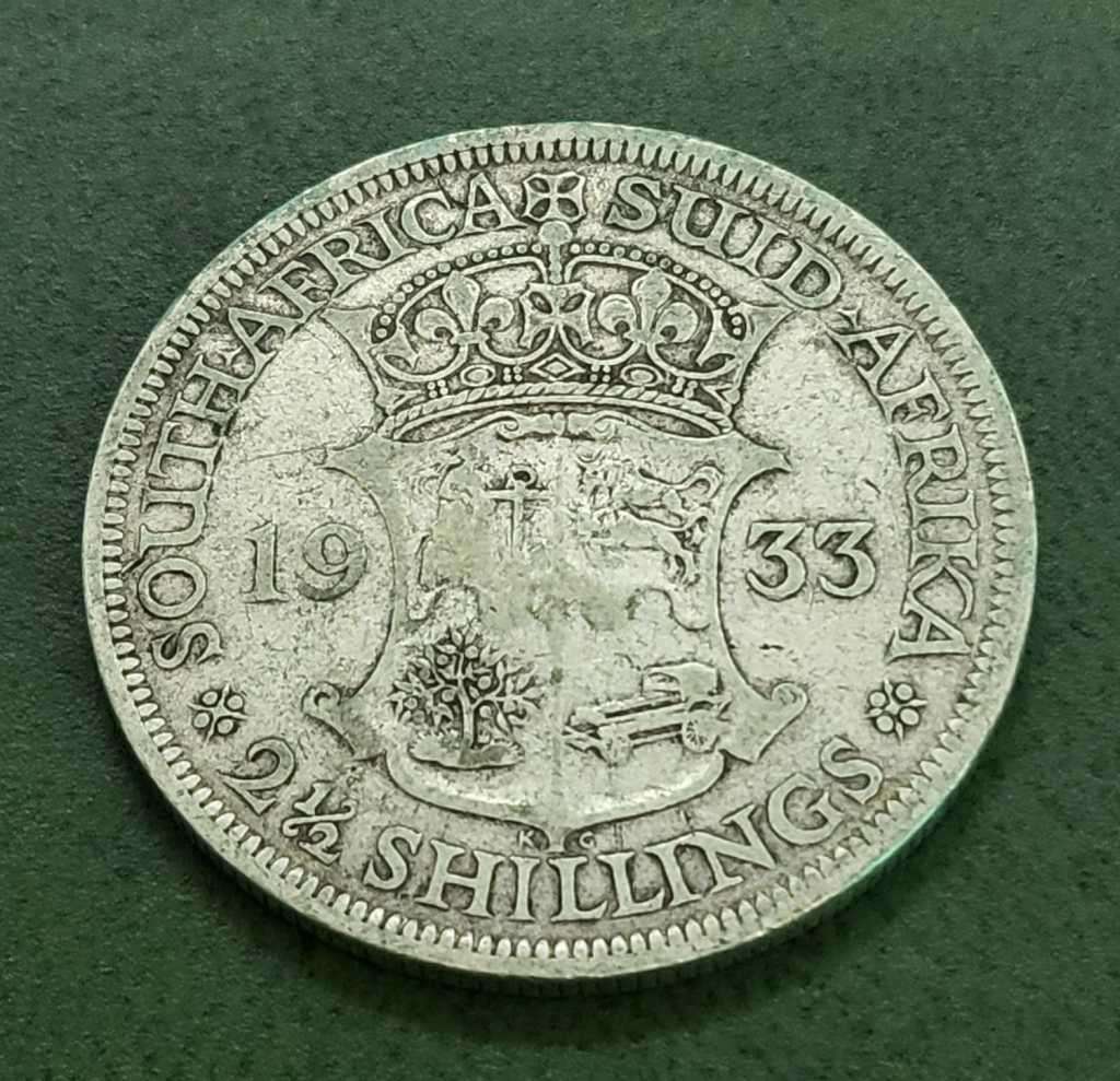 SA Union 2.5 Shillings 1933