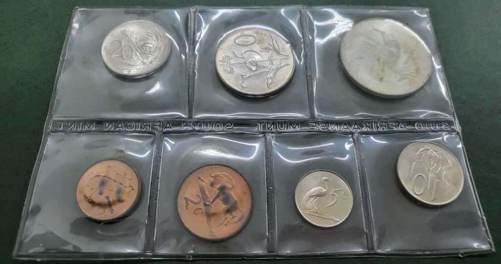 1967E SA mint coin set