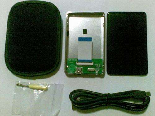 1.8" Hard Drive External Case - ZIF connector USB 2.0