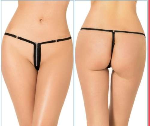 Zip Erotic G string Sexy Lingerie