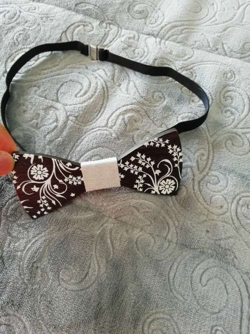 MENS WOODEN BOW TIES