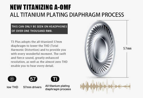 Bluetooth Headphones - Bluedio T3 Plus - Memory foam - 3D Sound Effect - Micro SD Card Slot -  Black