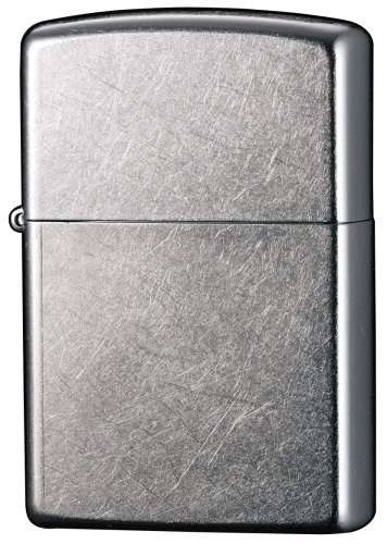 Zippo Wind-Proof - Grey Dusk Finish - Includes 6 spare Flints and 1 spare Wick