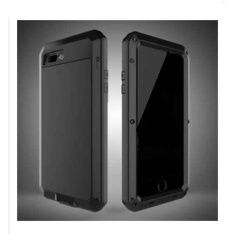 iPhone 7 Plus Metal Splash Proof, Shock Proof & Scratch Proof Case