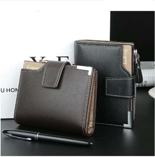 Genuine Leather Wallet - Cowhide - Brown