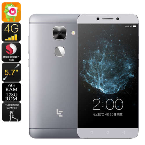 LeEco LeTV Le Max 2 - Snapdragon 820 CPU, 6GB RAM, 128GB ROM, 21MP Cam, 2K Display