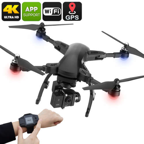 Drone Simtoo Dragonfly - 4K Camera, Follow Me, Panoramic Shot, Foldable Design - Black