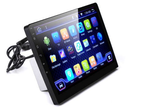2 DIN Android 6.0 Car Media Player - - 10.1 Inch Display, Touch Screen,Quad-Core CPU, GPS