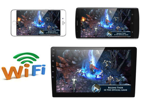 2 DIN Android 6.0 Car Media Player - - 10.1 Inch Display, Touch Screen,Quad-Core CPU, GPS