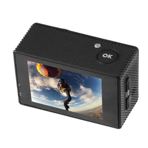 4K Sports Camera - Sony 179 Sensor, 30fps, 170-Degree Lens, 16MP, IP68 Case,HDMI Out, 2-Inch Display
