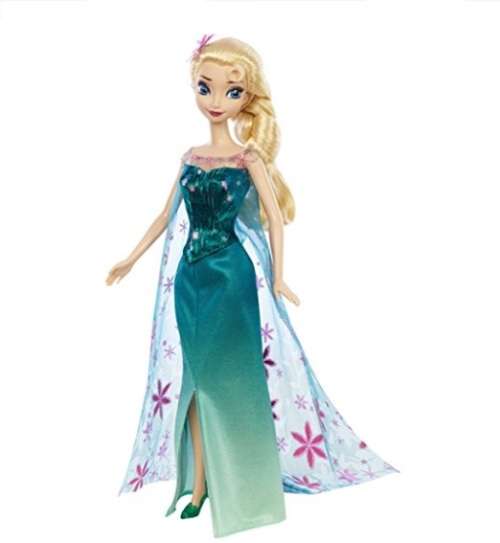 Disney Frozen Fever Birthday Party Elsa Doll By Mattel