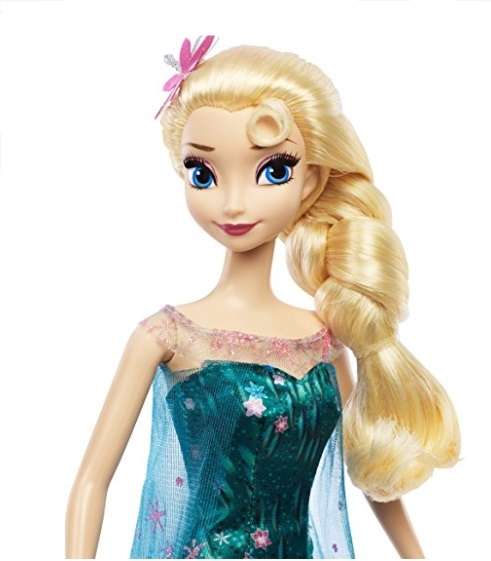 Disney Frozen Fever Birthday Party Elsa Doll By Mattel