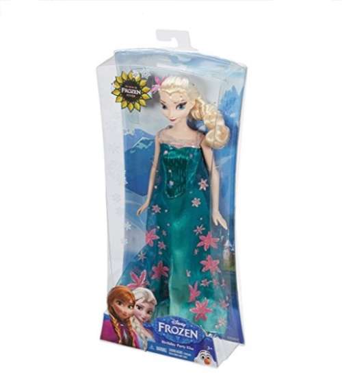 Disney Frozen Fever Birthday Party Elsa Doll By Mattel