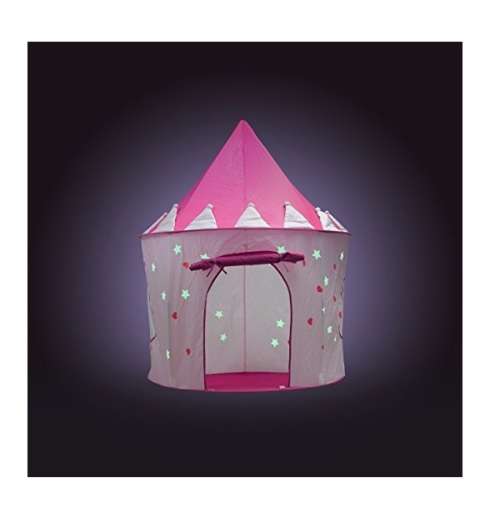 Princess Castle Play Tent with Glow in the Dark Stars - Indoor or Outdoor