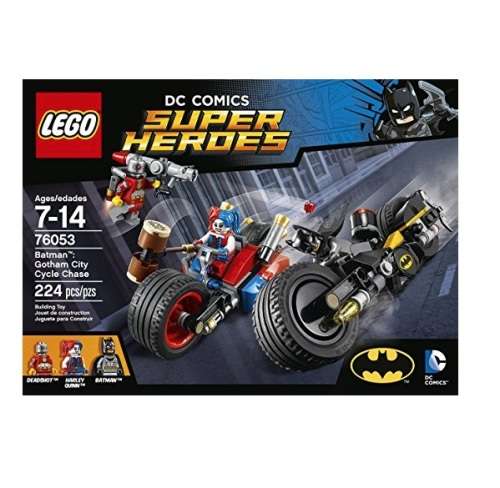 LEGO Super Heroes Batman: Gotham City Cycle Chase -  224 Piece Set - Ages 7-14