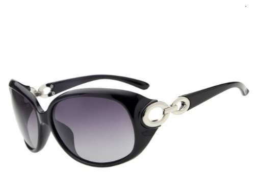 Women Polarized Sun Glasses - Oval Lens - UV400 - Elegant - 3 Color Options